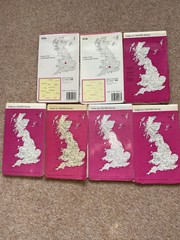 Job Lot 7 O/S Ordnance Survey Maps Mixed Bundle Midland region