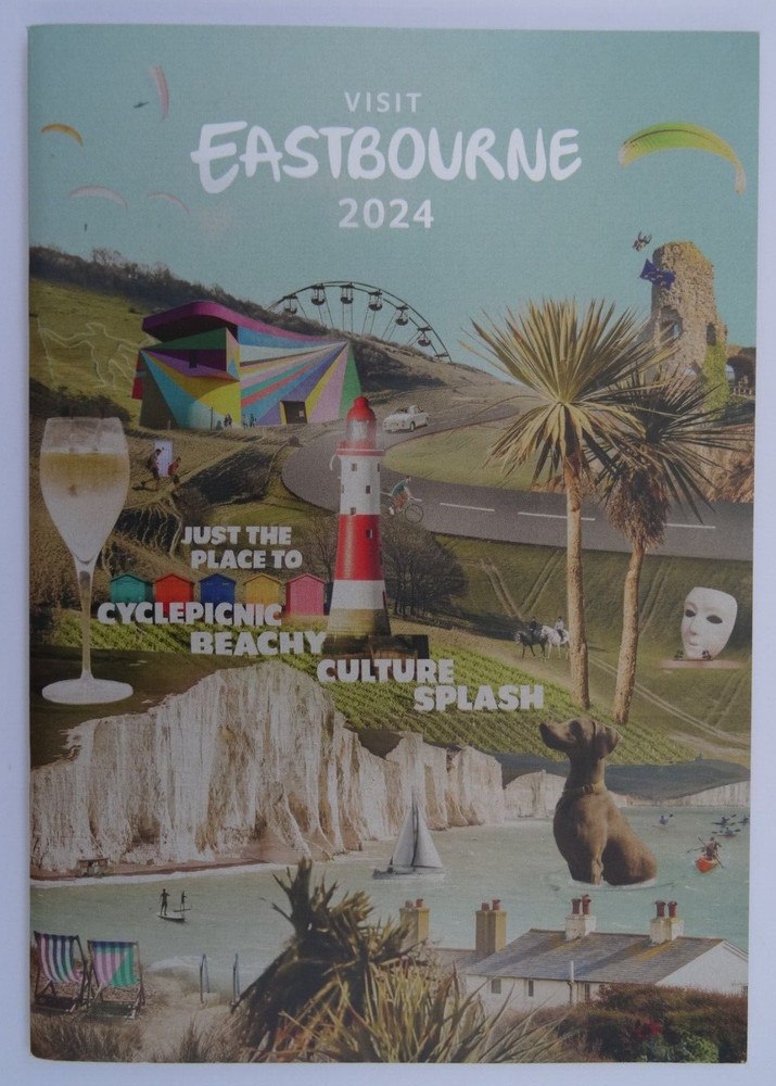 VISIT EASTBOURNE (SUSSEX) 2024. VISITOR GUIDE. MAP. Attractions. History. Activi