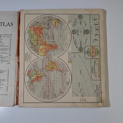 Commonwealth Atlas New & Revised Softcover Edition 1960 Vintage Collectable