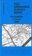 MAP OF Horncastle & District 1897 One Inch Sheet 115 by Barrie Trinder NEW