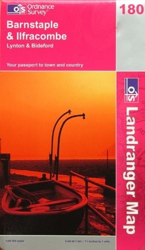 Barnstaple and Ilfracombe, Lynton and Bi… by Ordnance Survey Sheet map, folded