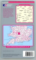 3 OS Landranger Maps 49 50 56 Hereford Leominster Worcester Malverns Saxmundham