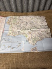 Michelin Spain Portugal Fold Out Map 2014 1:1000000 Motoring And Tourist