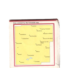 COTSWOLD – Ordnance Survey one inch Touring Map (vintage)