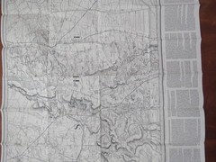 Vintage Sleaford Ordnance Survey Map No 36 reprint 1981 in Envelope Sleeve.