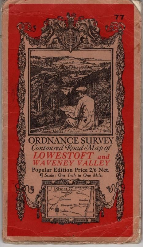 Lowestoft & Waveney Valley. Sheet 77 : Ordnance Survey