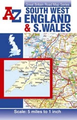South West England & South Wales Ro… by Geographers A-Z Map Sheet map, folded