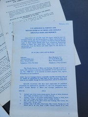 Vintage Nevada Geological Survey & Bureau of Mines Maps Reports Lists Lot