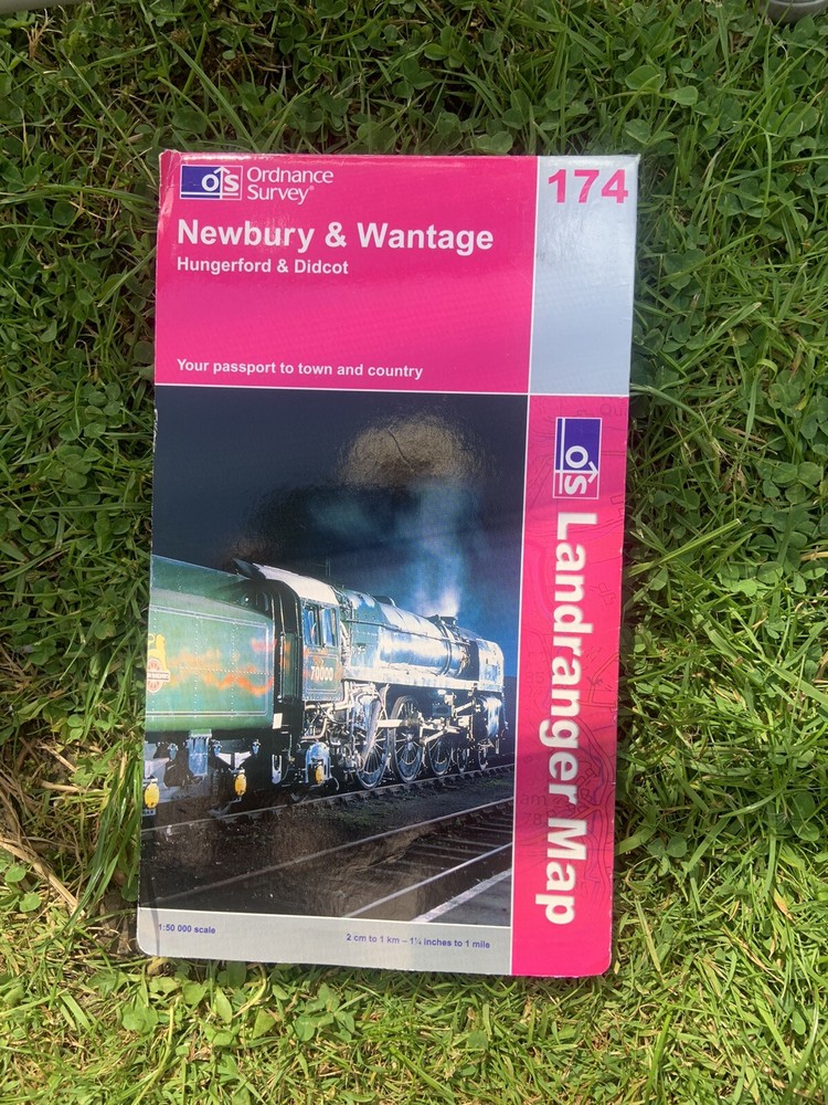 Newbury and Wantage, Hungerford and Didcot by Ordnance Survey (Sheet map, 2002)