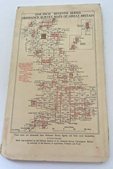 Ordnance Survey Map – Fort Augustus – Sheet 36- 7th Series -Published 1961 Paper