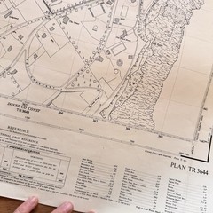 Vintage Ordinance Survey Maps St Margaret’s At Cliffe 1956 3 Sheets
