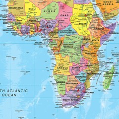 WORLD Map Educational Poster Poster Print Mural Decor 18*29inch/46*73.6cm