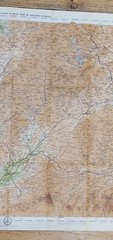 BARTHOLOMEW’S NEW REDUCED SURVEY SHEET 22 CARMARTHEN 2 MILES TO AN INCH