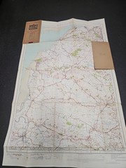 Vintage Ordnance Survey & Bartholomew’s One &Half Inch Maps Exmoor Weston