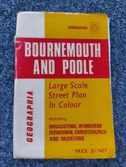 Bournemouth And Poole Geographia large scale street plan