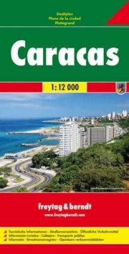 Freytag-Berndt Caracas City Map 1:12,000 (Map) (UK IMPORT)
