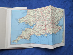 Road Atlas of Great Britain 1955 Hardback Book Vintage VGC – USED with DJ