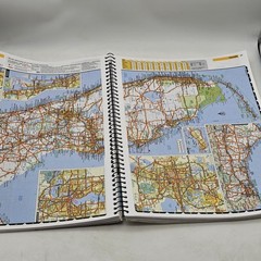 Rand McNally 2025 Deluxe Motor Carriers’ Road Atlas USA Mexico Canada