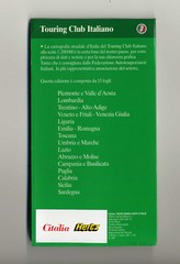 TOSCANA Touring Club Italiano map Tuscany 1:200000