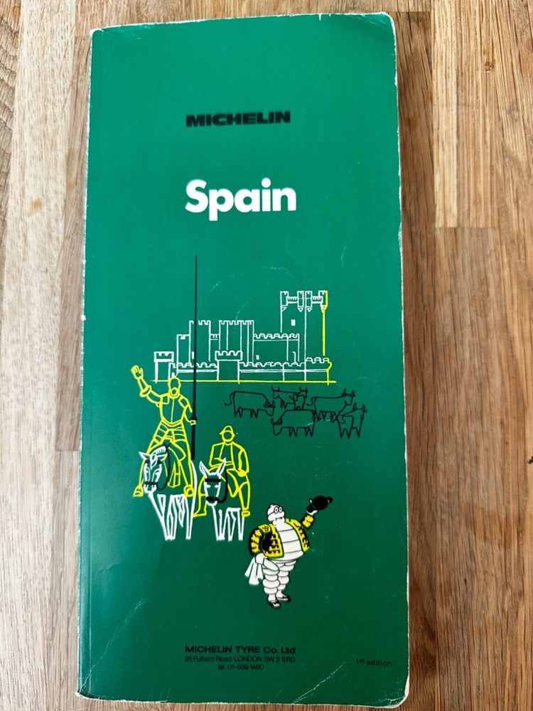 Spain – Michelin – Guide Book – City Map