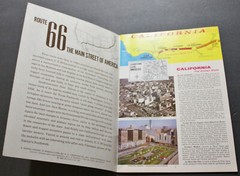 Vintage 1965 TRAVEL GUIDE ALONG ROUTE 66 G2