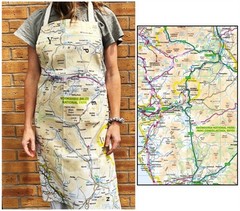 OS Map Adult Apron – Snowdonia National Park (General merchandise)