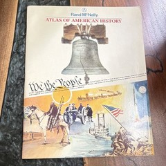 Rand McNally Atlas of American History Atlas United States 1993 Very Good