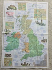 Lot of 11 England and Scotland Tourist Guides, Books and Maps