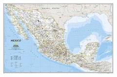 Mexico Classic, tubed by National Geographic Maps – 9780792249795
