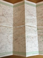 1987 Ordnance Survey Pathfinder Map 965 TM 27/37 Halesworth (incl Fressingfield