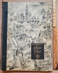 Vintage National Geographic Society Atlas Folio 1958 with 46 Maps