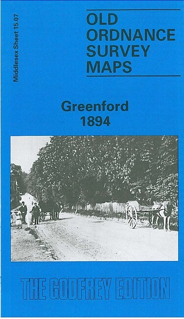 Greenford 1894 or 1939 Middlesex Sheet 15.07