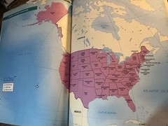 Set of 4 Harcourt Brace Atlas Intermediate Social Studies & Geography Paperback