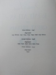 Road Atlas of Great Britain 1955 Hardback Book Vintage VGC – USED with DJ