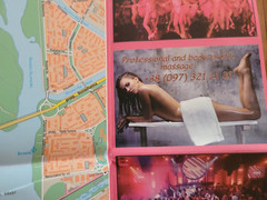 Kyiv Kiev Ukraine pocket guide, map year 2011 places to visit, metro underground