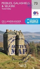 Peebles, Galashiels & Selkirk, Tweed Valley (Map) OS Landranger Active Map