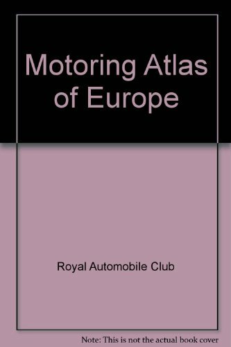 Rac Motoring Atlas-Europe By Rac Publishing