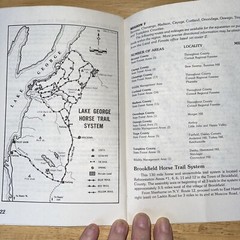 1992 Horse Trails in New York State Travel Brochure Maps Booklet