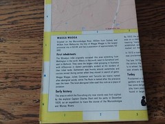 Vintage Folded CMA Wagga Wagga and District Tourist Map NSW, First Edition 1984