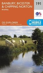 Banbury, Bicester and Chipping Norton (Map) OS Explorer Map