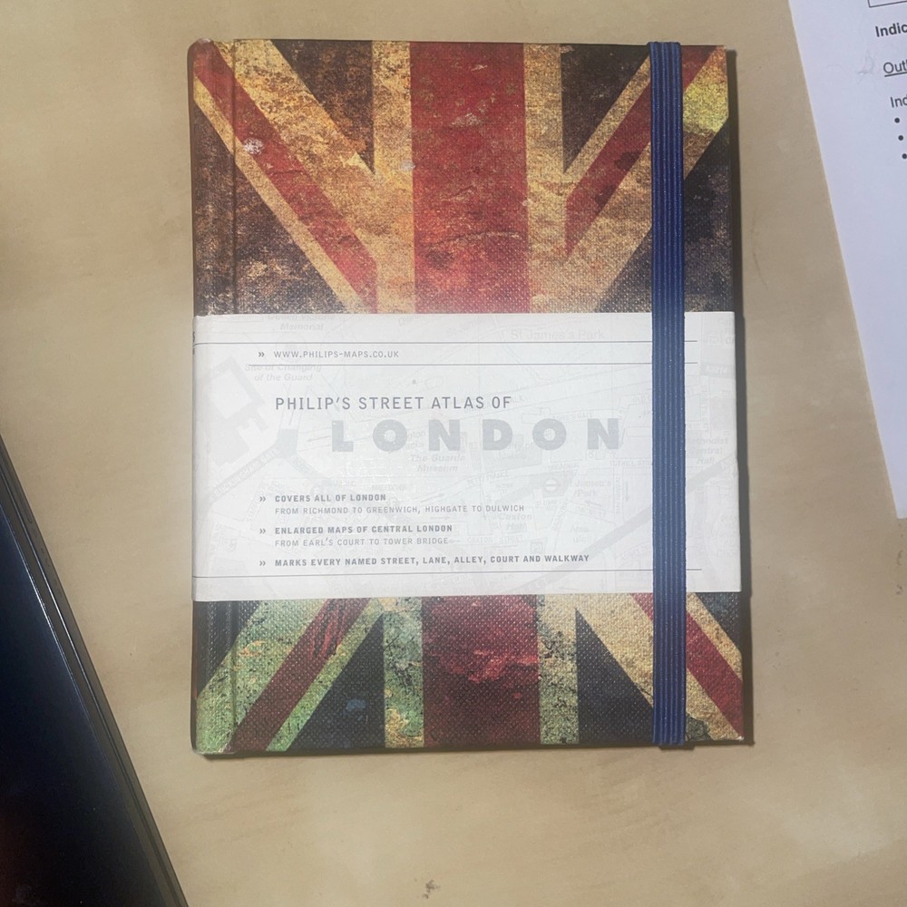 Philip’s Gift Edition Street Atlas London -New Hardback Edition Travel Book