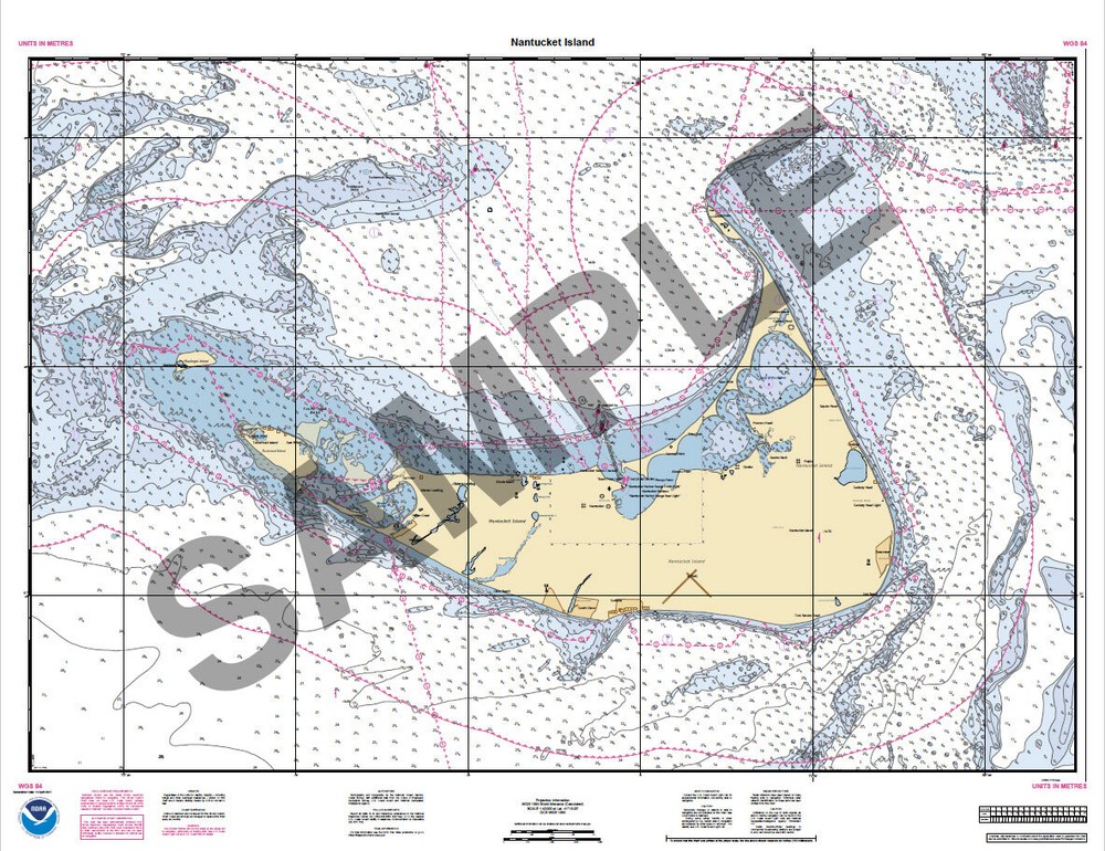 NOAA Waterproof Custom Chart (NCC) – ANSI E (34 x 44)