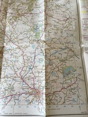 1990 Ordnance Survey Landranger Map 117 Chester & Wrexham (incl Connah’s Quay )