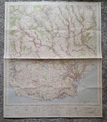 Ordnance Survey Map Of Cardiff Sheet 154