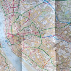 Ordnance Survey Landranger Map 108: Liverpool, Southport & Wigan (2002).
