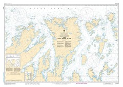 Black Island to / à Little Denier Island | CHS Chart 4864 (34 x 48)