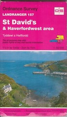 Ordnance Survey Landranger Map 1:50,000 Sheet 157 St David’s & Haverfordwest