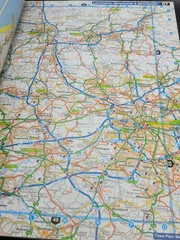 AA 2006 Concise Road Atlas Britain Map 1:4 Scale Ireland 50 Town Plans Vtg