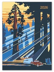 2026 National Parks WPA Weekly Planner 6″ x 8.25″ Spiral Bound