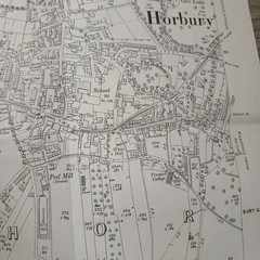 Old Ordnance Survey Map Horbury 1905 Godfrey Edition Yorkshire Sheet 248.09